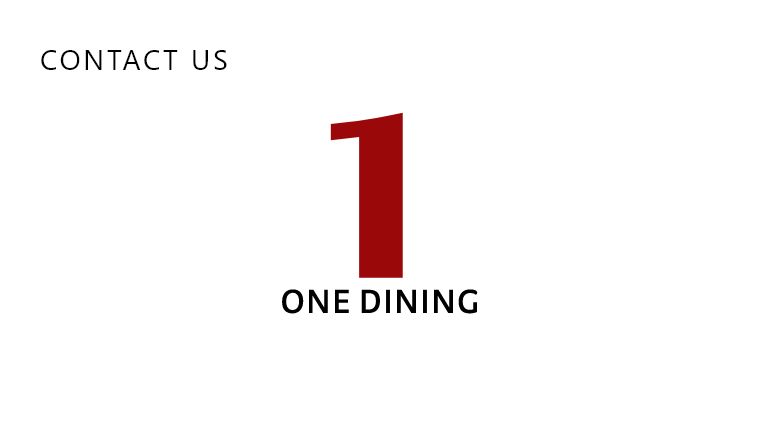 ONE DINING